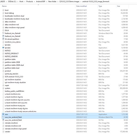 q10.0.0.1|Android OS for i.MX Applications Processors .